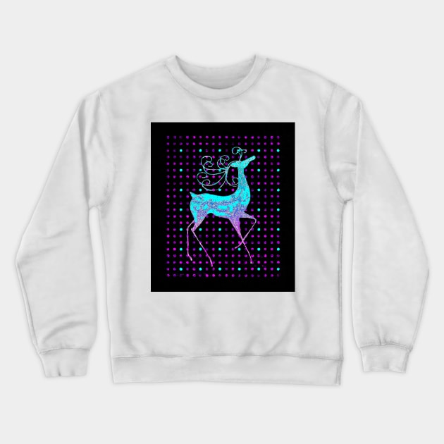 REINDEER Crewneck Sweatshirt by Overthetopsm